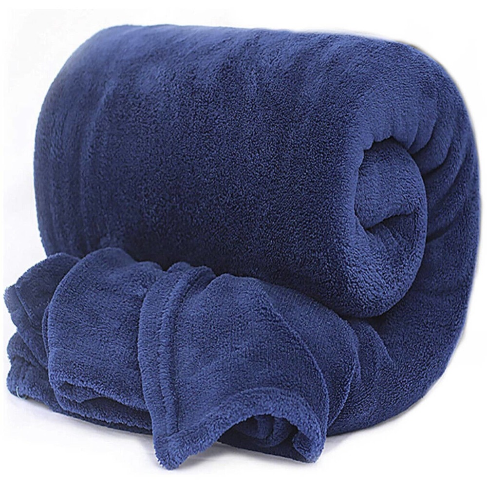 Portable Travel Blanket - Fleece Blanket - 40x60 - Travel Blanket - & Carry Bag